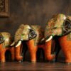 Elephant figurine family of 3 | Unique gifts
