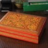 Creamy Paper mache Jewelry box organiser decor gifts-