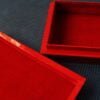Creamy Paper mache Jewelry box organiser decor gifts-