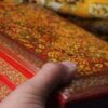Creamy Paper mache Jewelry box organiser decor gifts-