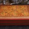 Creamy Paper mache Jewelry box organiser decor gifts-