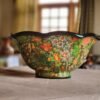 Paper Mache Soup Bowl, Delicate soup bowl for kitchen decor-