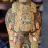 Elephant Sculpture paper mache decor - Mughal Trumpet Made in Kashmir India-