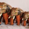 Elephant figurine family of 3 | Unique gifts