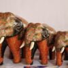 Elephant figurine family of 3 | Unique gifts