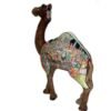 Exquisite Camel Statue Figurines: Antique Paper Mache Mughal Design Sculpture Ornaments for Home Decor