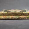 Floral Engraved Jewelry Box - Wedding Keepsake Real Gold Art 10 inches