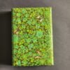 Green jewelry box: Bridesmaid gift for engagement rings and jewellery display-
