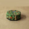 Hand Painted Rustic jewelry case for bracelet | Kashmiri paper mache-