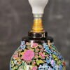 Hand-painted night lamp | wooden art deco lamp | kashmir paper mache-