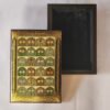 Handmade Jewellery storage box real gold paintwork from Kashmir papier mache-