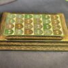 Handmade Jewellery storage box real gold paintwork from Kashmir papier mache-
