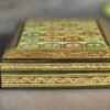 Handmade Jewellery storage box real gold paintwork from Kashmir papier mache-