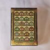 Handmade Jewellery storage box real gold paintwork from Kashmir papier mache-