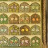 Handmade Jewellery storage box real gold paintwork from Kashmir papier mache-