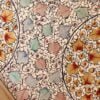 Handmade White Floral Paper Mache Tray - Elegant Kitchen Decor and Serving Platter