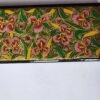 Handmade pencil pouch the personalized summer gifts box with floral painting paper mache