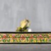 Handmade pencil pouch the personalized summer gifts box with floral painting paper mache