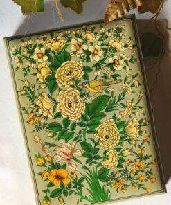 Jewellery gifts box for wedding favors - Handmade in Kashmir from paper mache