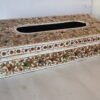 Kashmir Paper mache napkin box - Handmade for car and kitchen decor ( Made to order)