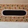 Kashmir Paper mache napkin box - Handmade for car and kitchen decor ( Made to order)