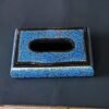 Kitchen art decor napkin holder box painted tissue cover bathroom decoration-