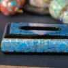 Kitchen art decor napkin holder box painted tissue cover bathroom decoration-