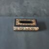Kitchen art decor napkin holder box painted tissue cover bathroom decoration-