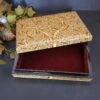 Mid century modern personalized gifts jewelry box paper mache-