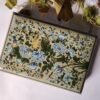 Mughal Art Floral and Bird Lacquered Jewelry Box - Perfect for Holiday Decor and Gifting