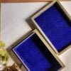 Mughal Art Floral and Bird Lacquered Jewelry Box - Perfect for Holiday Decor and Gifting