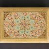Personalized Bridesmaid gift box and Groomsmen Gifts: Handmade Paper Mache Box with Kashmir Carpet Art and Lacquered Finish