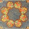 Real Gold Hazara Floral Art Lacquer Box - 10'' x 7'' x 2'' - Handcrafted Paper Mache from Kashmir