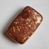 Red floral jewelry box as engagement ring box gift for her-