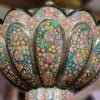 Rotating bowl Handmade in Kashmir, Paper mache home decor-