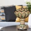 Rotating bowl Handmade in Kashmir, Paper mache home decor-