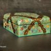 Silver Painted Jewelry Keepsake box organizer for couple gifts