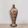 Table lamp base Vintage home decor art, Made in Kashmir from papier mache-
