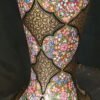 Table lamp base Vintage home decor art, Made in Kashmir from papier mache-