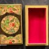 Vintage Real Gold box Kashmir jewelry storage holiday decor-