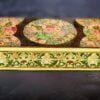 Vintage Real Gold box Kashmir jewelry storage holiday decor-