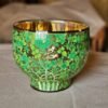 Wedding gift Paper mache ramen fruit bowl and Selenite kitchen decor
