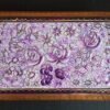 Wooden box for personalized jewellery storage with secret slider-