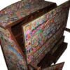 Unique Handcrafted Walnut Wood Desk – A Fusion of Elegance and Kashmiri Paper-Mache Artistry