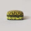Yellow Chinar box,elegant small jewelry box