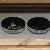 paper mache pill box,,small round box,