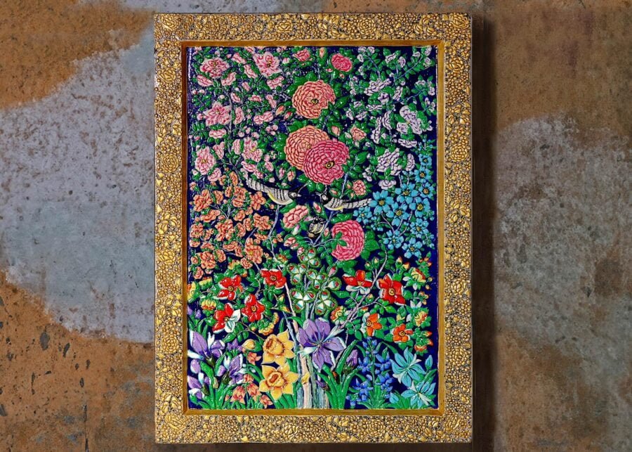 Floral Nightingale Wall Panel4