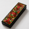 Decorative enamel box with floral design