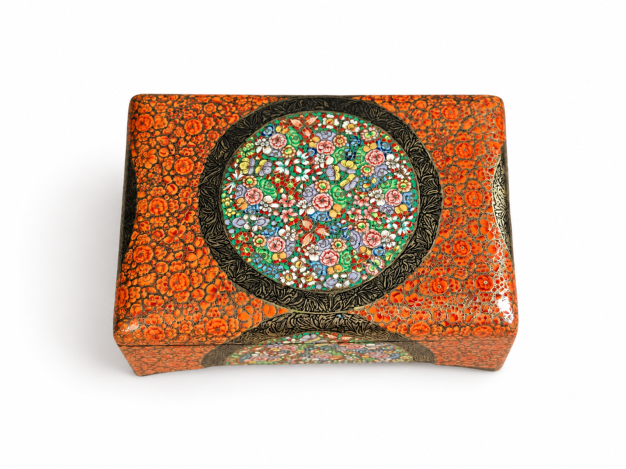 Hazara Art Paper Mache Jewelry Box