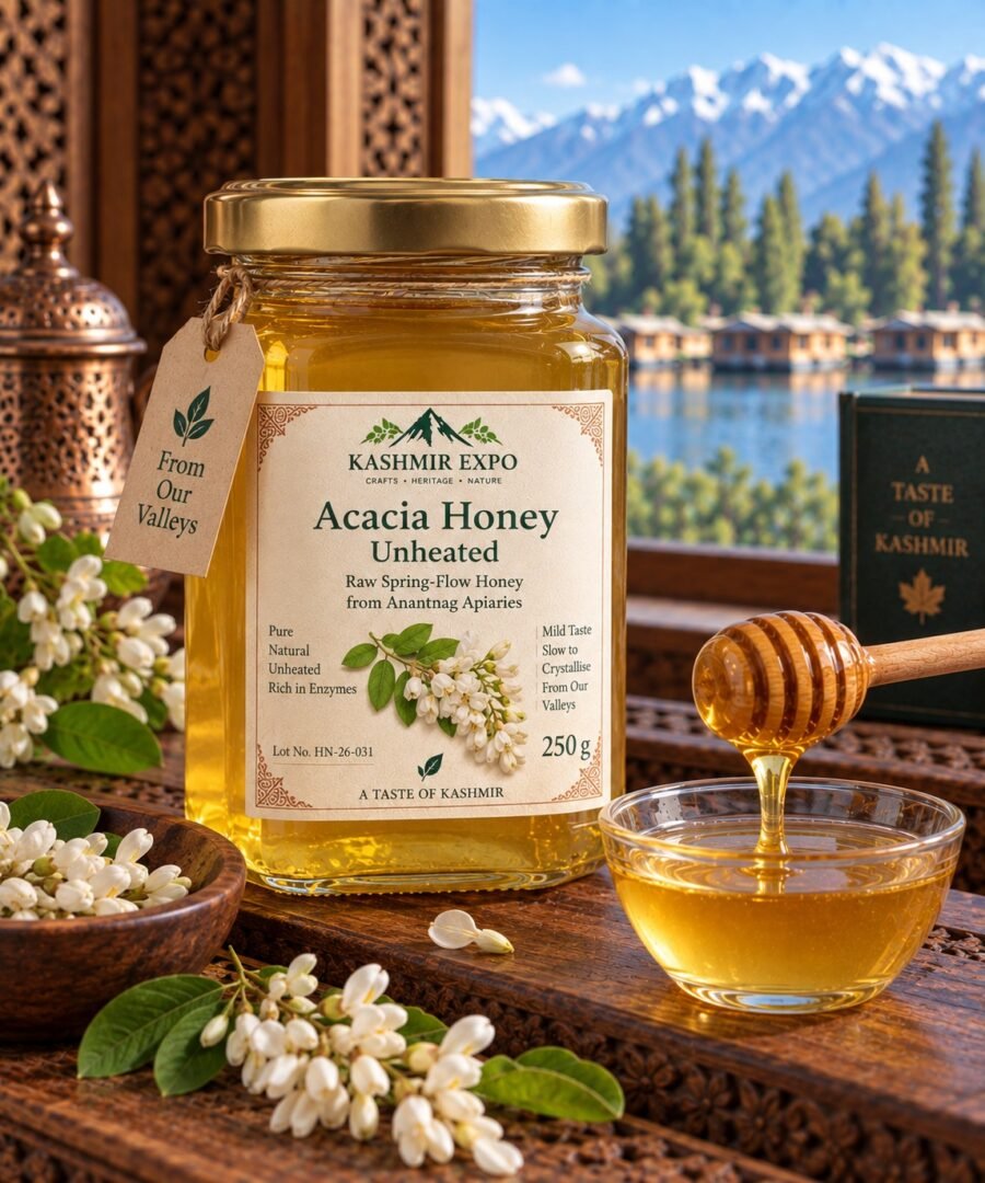 Acacia honey unheated